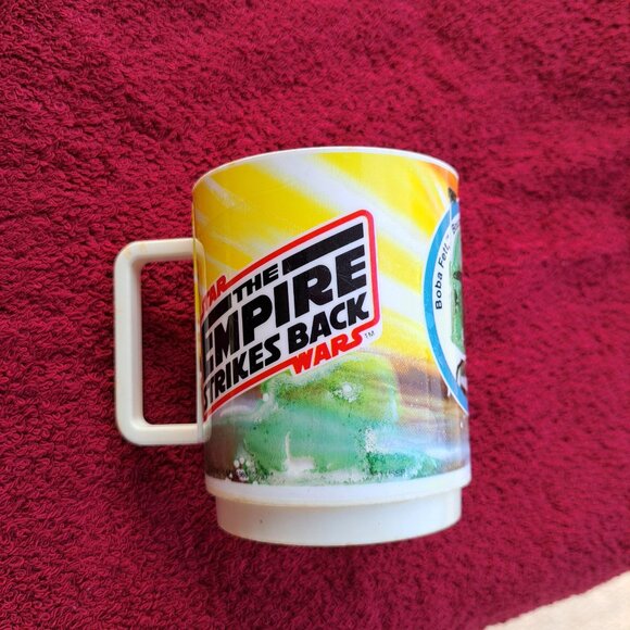 Vtg Deka 80's Star Wars Return of the Jedi&The Empire Strikes Back Plastic Mugs - Picture 13 of 16